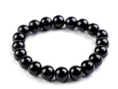 Kraftika 1ks 9 černá perlový náramek, perlové štrasové náramky