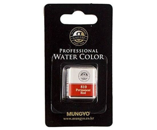Mungyo Akvarelová barva mungyo, permanent red 810,