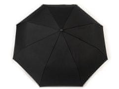 Kraftika 1ks 1 černá pánský skládací vystřelovací deštník