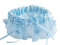 Kraftika 1ks placid blue svatební podvazek šíře v rozmezí od 6-7cm