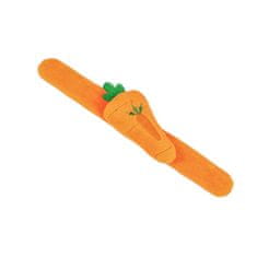 Kraftika Jehelníček na ruku, náramek, motiv - oranžová mrkev