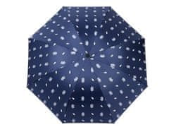 Kraftika 1ks 4 modrá berlínská dámský / dívčí skládací deštník