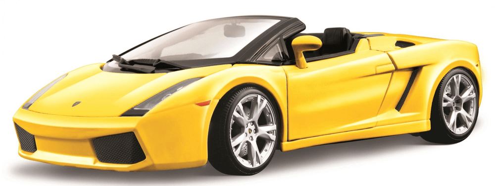 BBurago 1:18 Lamborghini Gallardo Spyder žlutá
