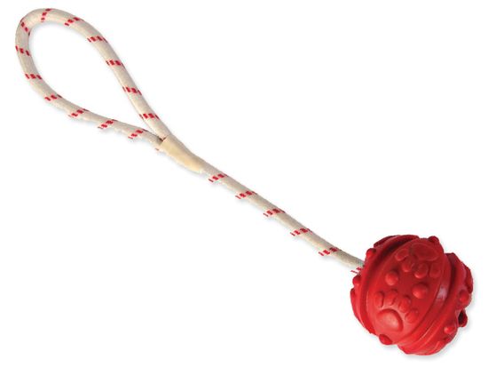 Trixie Hračka míč plov.gum.na provaz.4,5 cm, 2 ks