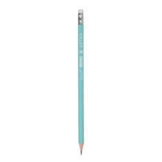 Astra Pastel,4x obyčejná HB tužka s měřítkem a gumou, struhadlo+guma, blistr, 206120007