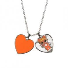 Cerda Dívčí náhrdelník s přívěskem LOL Surprise Oranžový, 2500001118