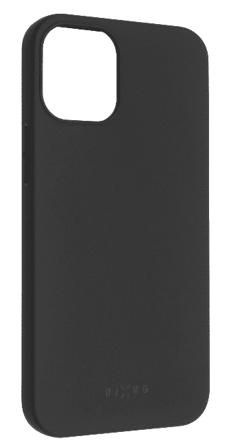FIXED Zadní pogumovaný kryt Story pro Apple iPhone 12 Mini, černý FIXST-557-BK - rozbaleno
