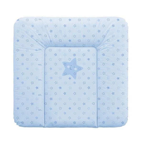 Levně Ceba Baby Přebalovací podložka 75 x 72 cm - Hvězda modrá