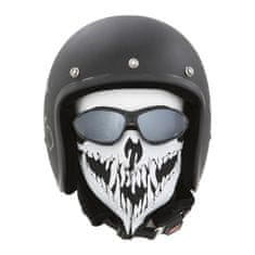 Highway-Hawk obličejová maska SKULL WITH FANGS