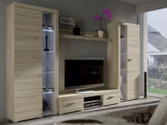 Nejlevnější nábytek Obývací stěna KADEN XL, dub sonoma