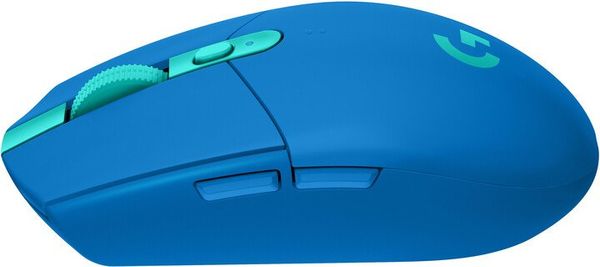 Herní myš Logitech G305, modrá (910-006014) bezdrátová 12 000 DPI programovatelná tlačítka nový snímač ergonomická