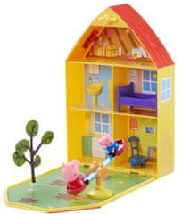 TM Toys Peppa Pig - domeček se zahrádkou + figurka a příslušenství