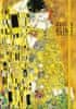 SHKOLYARYK Skicák, sešit "Klimt&Van Gogh", A5, tečkovaný, 80 listů, tvrdé desky, mix motivů