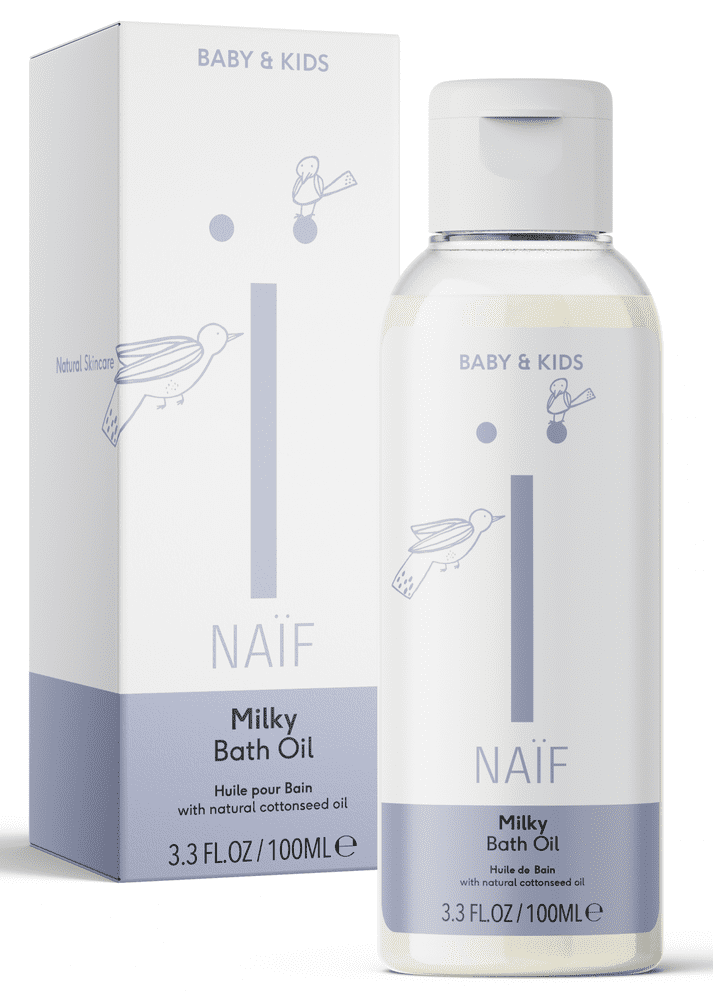 Levně NAIF Mléčný koupelový olej 100 ml