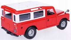 BBurago 1:24 Land Rover červená