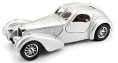 BBurago 1:24 Bugatti Atlantic stříbrná