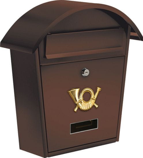 Vorel Poštovní schránka 380 x 320 x 105mm hnědá TO-78587 VOREL