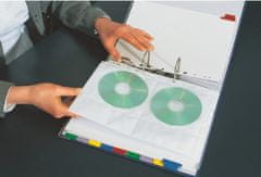 Esselte Obal závěsný na CD A4 čirý na 4 CD / 1 ks