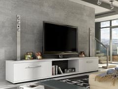 Nejlevnější nábytek Televizní stolek LOBA RTV, bílý mat