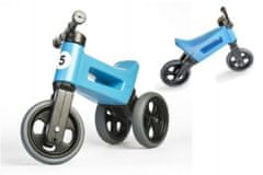Teddies  Odrážedlo FUNNY WHEELS Rider Sport modré 2v1, výška sedla 28/30cm nosnost 25kg 18m+