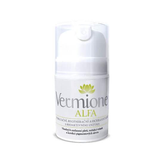Vermione Alfa 50 ml Hydratační krém na pigmentové skvrny, červené žilky, rosaceu a kuperózu