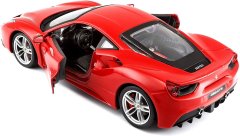 BBurago 1:24 Ferrari 488 GTB červená
