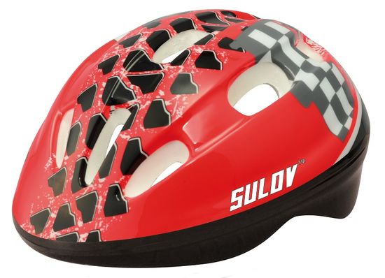 Sulov Dětská cyklo helma SULOV JUNIOR, červená HELMA-JUN-M5