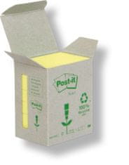 Post-It Blok samolepicí 51 x 38 mm/6 ks žlutý recyklovaný