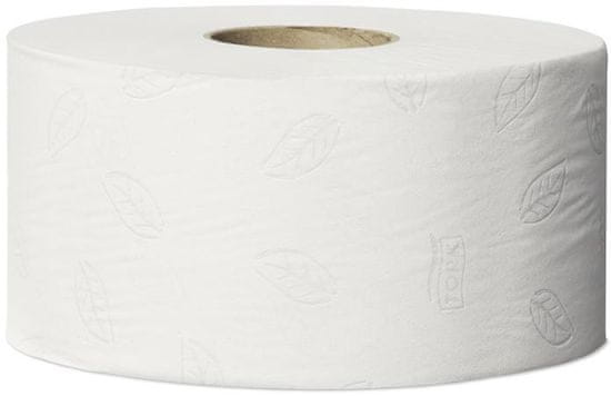 Tork 120280 Toaletní papír "Advanced mini jumbo", bílý, systém T2, 2vrstvý, průměr 19 cm