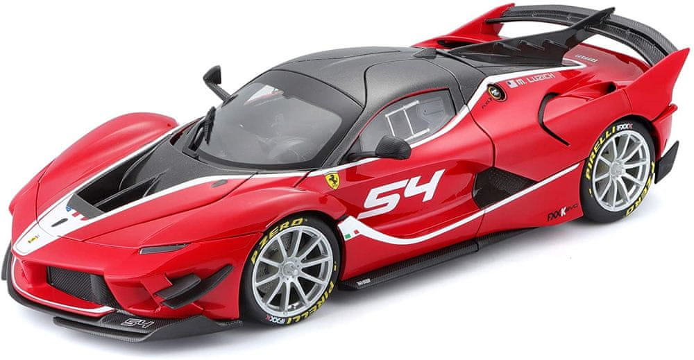 BBurago 1:18 Ferrari Signature series FXX-K EVO No.54 červená