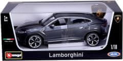 BBurago 1:18 Plus Lamborghini Urus šedá