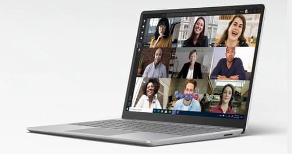 Notebook Microsoft Surface Laptop Go Full HD procesor intel Core i5-1035G1 12,4 palcová batéria kompaktné ľahké telo