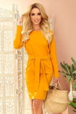 Numoco Dámské šaty 209-8, žluto-oranžová, L
