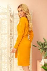 Numoco Dámské šaty 209-8, žluto-oranžová, L