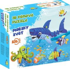 Kids World 3D pěnové puzzle Mořský svět 1 sada