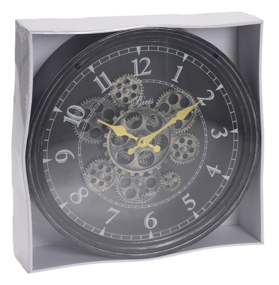 Koopman Nástěnné rotační hodiny Ø 38,5 cm