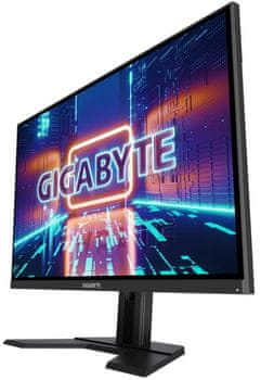 gamer monitor gigabyte G27Q (G27Q) tökéletes látószög hdr magas dinamikatartomány fekete equalizer 1 ms válaszidő elegáns dizájn ívelt