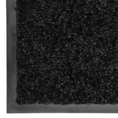 Greatstore Rohožka pratelná černá 60 x 90 cm