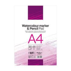 Kraftika Skicák watercolour marker & pencil pad bílý (200g/m