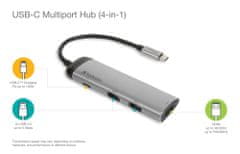 Víceportový rozbočovač USB-C, USB 3.1 GEN 1 / 2× USB 3.0 / HDMI (49140)