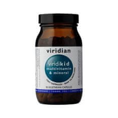VIRIDIAN nutrition Viridikid Multivitamin (pro děti), 90 kapslí