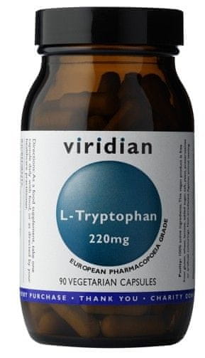 VIRIDIAN nutrition L-Tryptophan, 220 mg, 90 kapslí