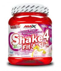 Amix Nutrition Shake 4 Fit&Slim 1000 g Příchuť: Čokoláda