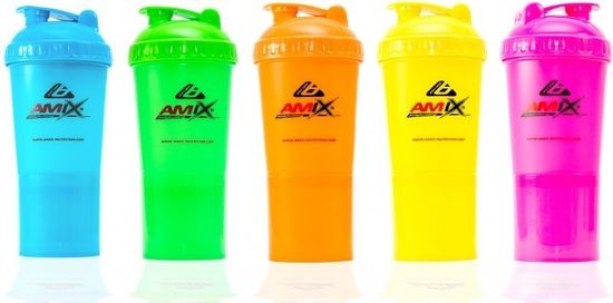 Amix Nutrition Shaker Monster Bottle Color 600ml Barva: Modrá