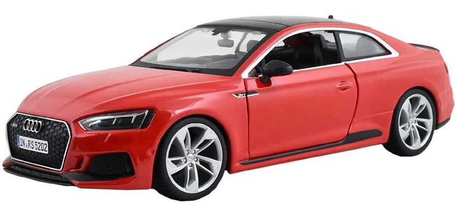 Levně BBurago 1:24 Plus Audi RS 5 Coupe červená - rozbaleno