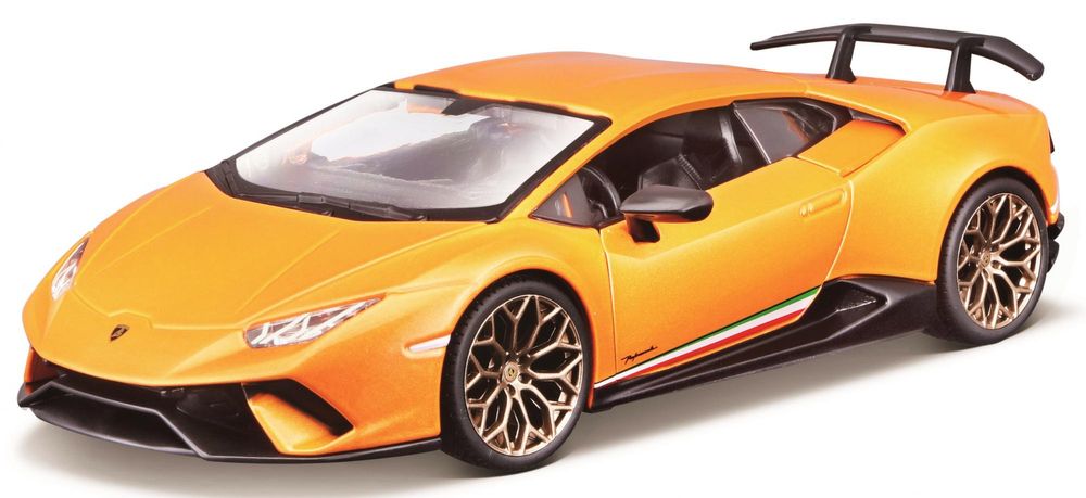 BBurago 1:24 Plus Lamborghini Huracan Performance oranžová