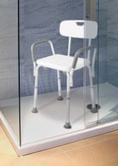 HomeLife Koupelnová židle výškově stavitelná, samostatně