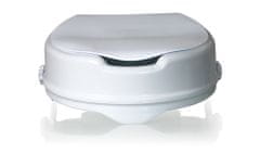 HomeLife Zvýšené sedátko na WC s poklopem BT430, samostatně
