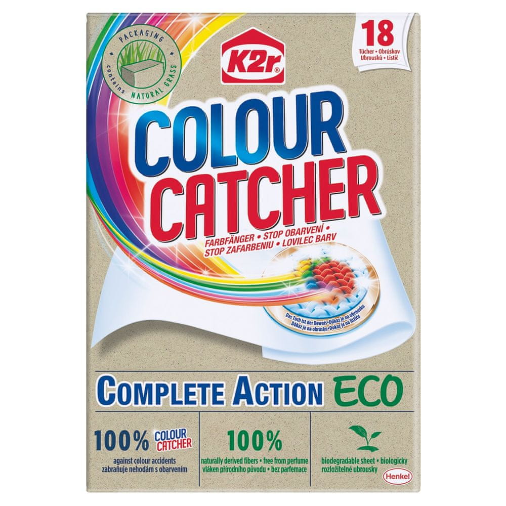 Levně K2R Colour Catcher ECO 18 ks - stop obarvení