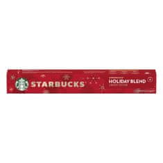 Starbucks Holiday Blend by NESPRESSO limitovaná edice, kávové kapsle, v balení 12x10 kapslí